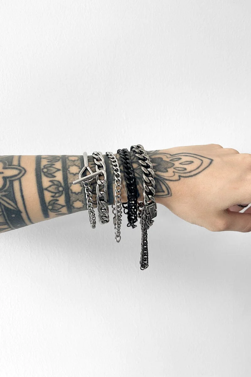 Cell Chain Bracelet | Stainless Steel - Image 7