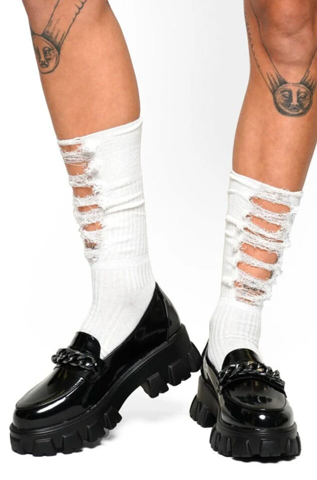 Destroyed Rib Socks - Image 4