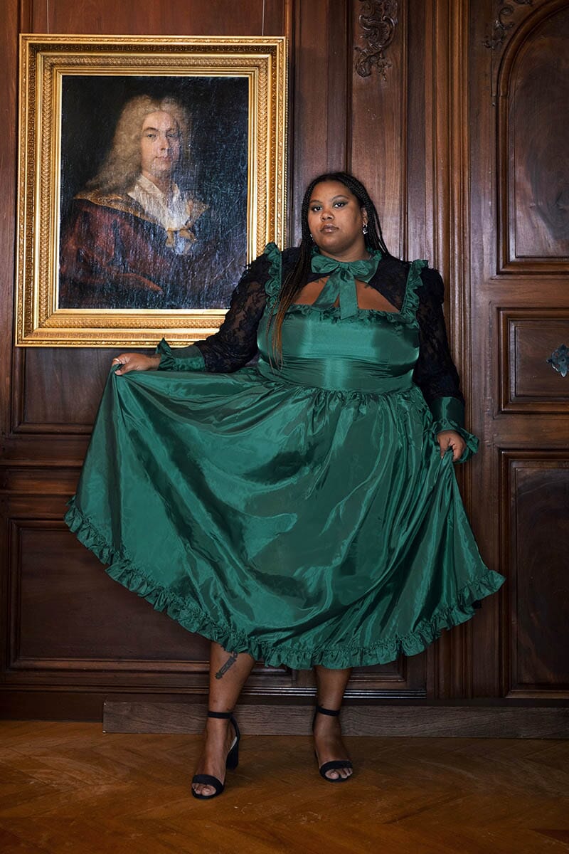 The Ophelia - Emerald Green - Image 4